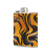 Künstlerisches Design Flachmann (Links)