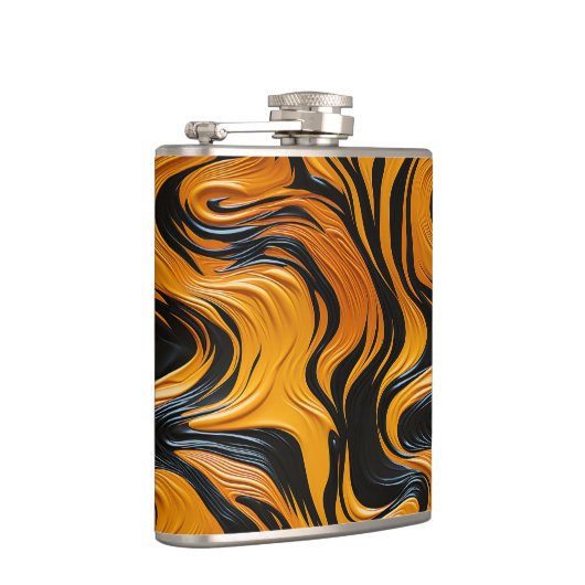 Künstlerisches Design Flachmann (Rechts)