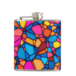 Künstlerisches Design Flachmann