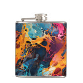 Künstlerisches Design Flachmann (Vorderseite)