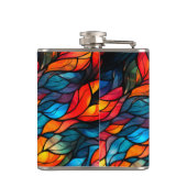 Künstlerisches Design Flachmann (Rückseite)