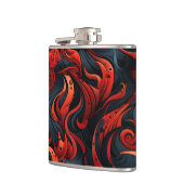 Künstlerisches Design Flachmann (Links)