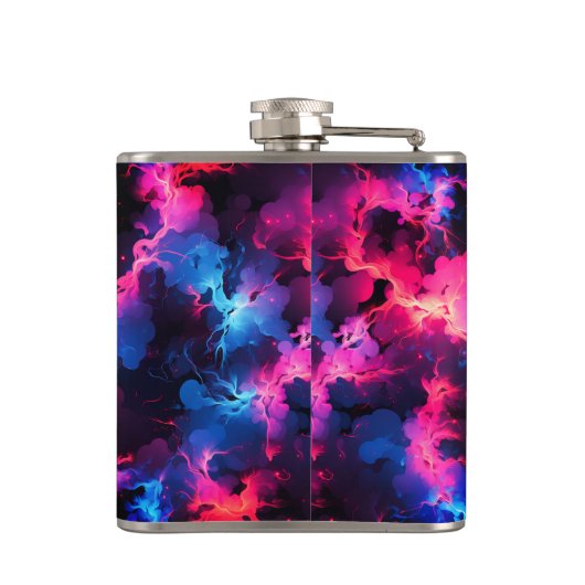 Künstlerisches Design Flachmann (Rückseite)