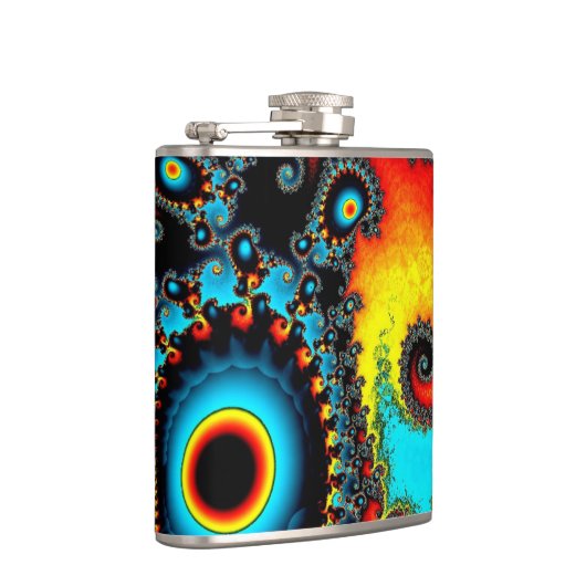 Künstlerisches Design Flachmann (Rechts)