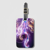 Künstlerisches Design Gepäckanhänger (Vorderseite Vertikal)