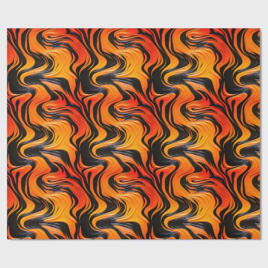 Künstlerisches Design Geschenkpapier (Flach)