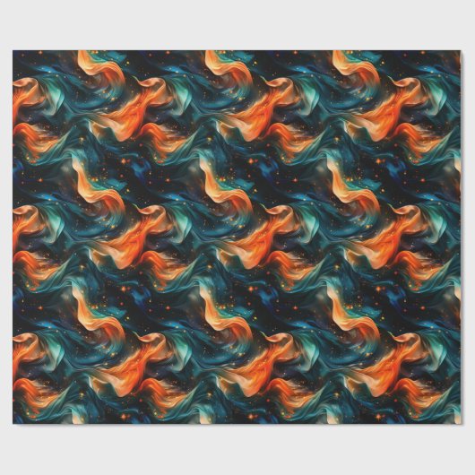 Künstlerisches Design Geschenkpapier (Flach)