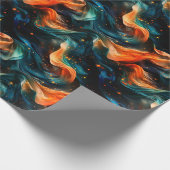 Künstlerisches Design Geschenkpapier (Ecke)