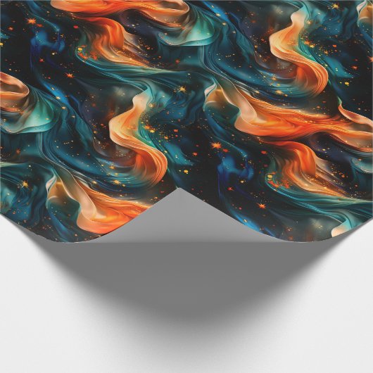 Künstlerisches Design Geschenkpapier (Ecke)