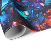 Künstlerisches Design Geschenkpapier (Rolleneckpunkt)