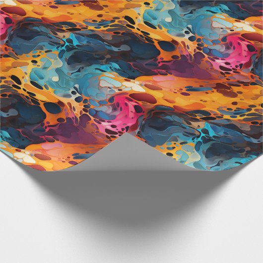 Künstlerisches Design Geschenkpapier (Ecke)