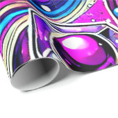 Künstlerisches Design Geschenkpapier (Rolleneckpunkt)