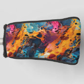 Künstlerisches Design Golf Headcover (Vorderseite)