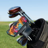 Künstlerisches Design Golf Headcover (In Situ)