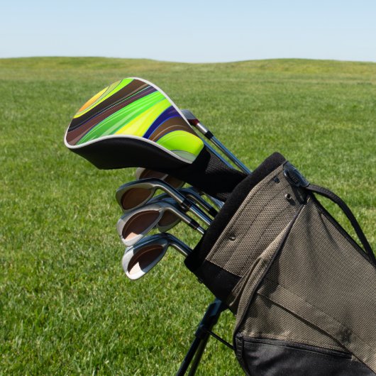 Künstlerisches Design Golf Headcover (In SItu)