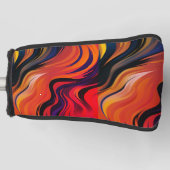 Künstlerisches Design Golf Headcover (Vorderseite)