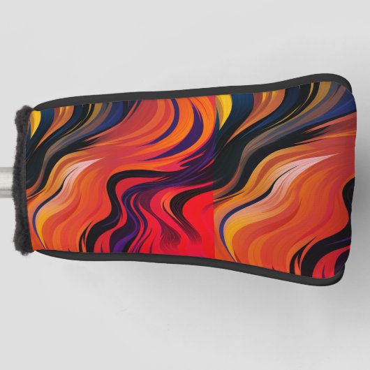 Künstlerisches Design Golf Headcover (Vorderseite)