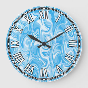 Künstlerisches Design Große Wanduhr