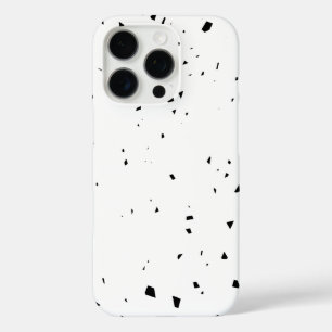 Künstlerisches Design in Schwarz und Weiß iPhone 16 Pro Hülle