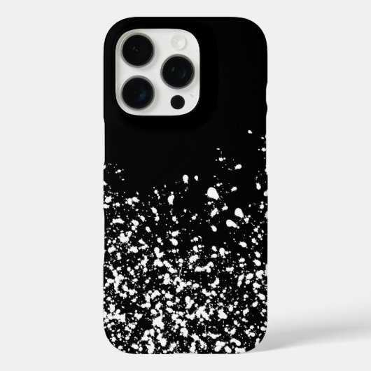 Künstlerisches Design in Schwarz und Weiß Case-Mate iPhone Hülle (Rückseite)