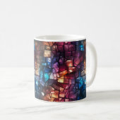 Künstlerisches Design Kaffeetasse (VorderseiteRechts)