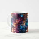 Künstlerisches Design Kaffeetasse (Vorderseite Links)