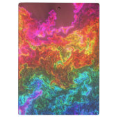 Künstlerisches Design Klemmbrett (Rückseite)