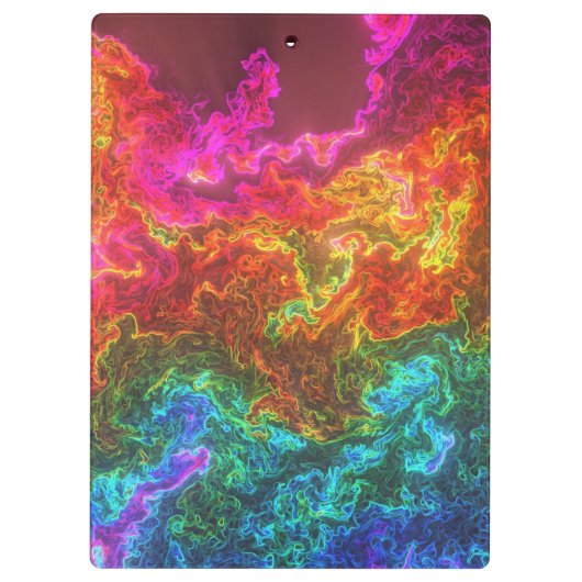 Künstlerisches Design Klemmbrett (Rückseite)