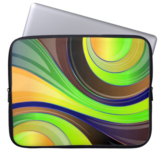 Künstlerisches Design Laptopschutzhülle (Vorderseite)