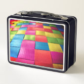 Künstlerisches Design Metall Brotdose (Rückseite)