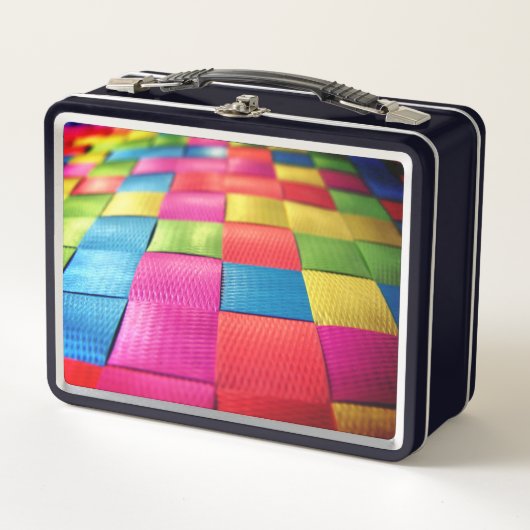 Künstlerisches Design Metall Brotdose (Vorderseite)