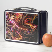 Künstlerisches Design Metall Brotdose (Beispiel)