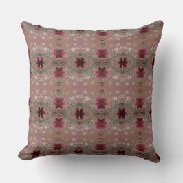 Künstlerisches Design-Muster fächern Kissen