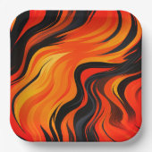 Künstlerisches Design Pappteller (Vorderseite)