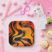 Künstlerisches Design Pappteller (Party)