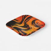 Künstlerisches Design Pappteller (Gewinkelt)