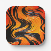 Künstlerisches Design Pappteller (Vorderseite)