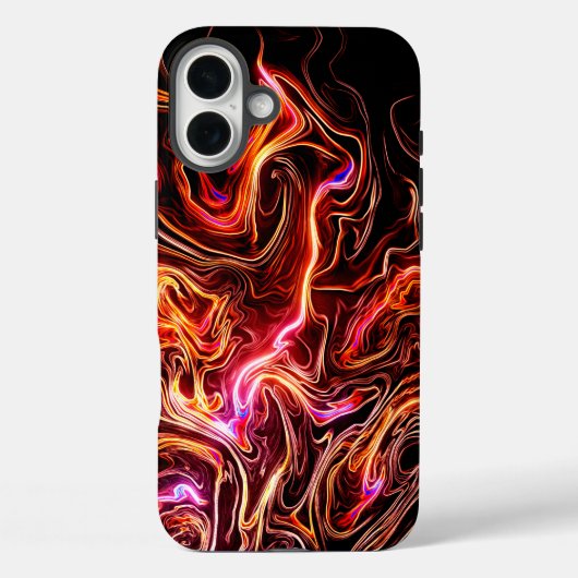 Künstlerisches Design Phone Case (Rückseite)