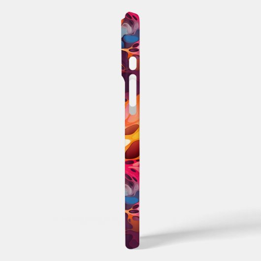 Künstlerisches Design Phone Case (Rückseite / Links)