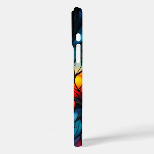 Künstlerisches Design Phone Case (Rückseite / Links)