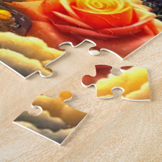 Künstlerisches Design Puzzle (Seite)