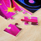 Künstlerisches Design Puzzle (Seite)