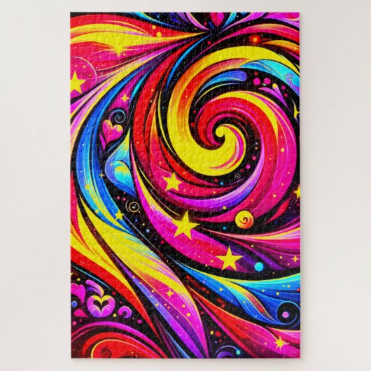 Künstlerisches Design Puzzle (Vertikal)