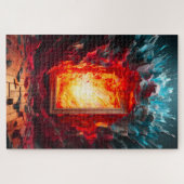 Künstlerisches Design Puzzle (Horizontal)