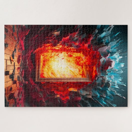 Künstlerisches Design Puzzle (Horizontal)