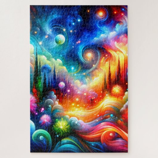 Künstlerisches Design Puzzle (Vertikal)