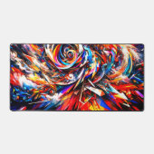 Künstlerisches Design Schreibtischunterlage (Vorderseite)