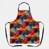 Künstlerisches Design Schürze (Vorderseite)