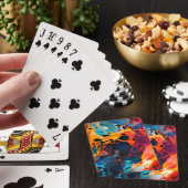 Künstlerisches Design Spielkarten (In Situ)