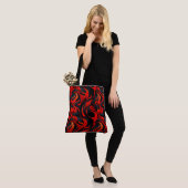 Künstlerisches Design Tasche (Am Model)